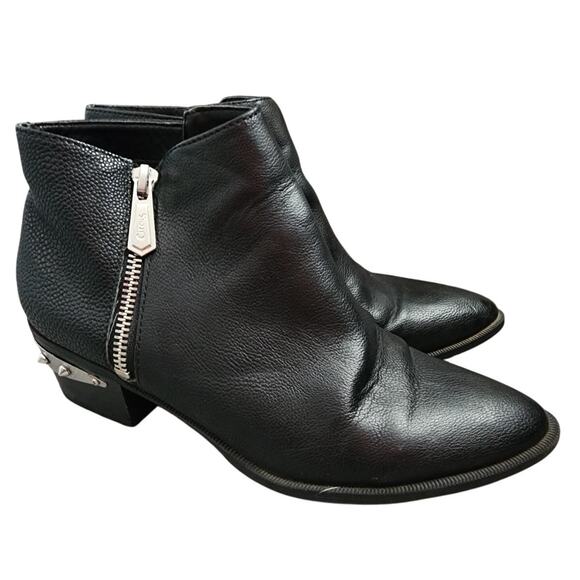 Circus by Sam Edelman Holt Spiked Heel Black Booties, EU36.5/US6.5 - Picture 1 of 7